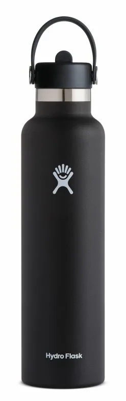 Hydro Flask 24oz / 709ml Standard Mouth + Flex Straw Cap