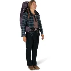 Osprey Aura AG 50 -Sac à Dos De Ski Osprey Aura AG 50 Enchantment Purple S22 OnBody1 1