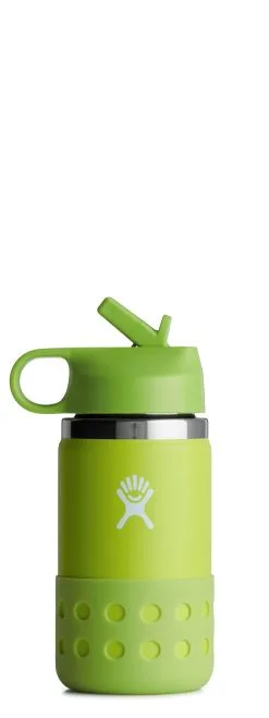 Hydro Flask 12oz / 354ml Wide Mouth Kids Straw Lid & Boot