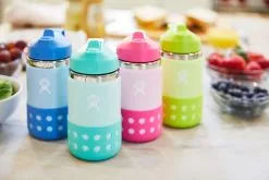 Hydro Flask 12oz / 354ml Wide Mouth Kids Straw Lid & Boot -Sac à Dos De Ski hydro flask kids bottle 12oz multicolor lifestyle 2