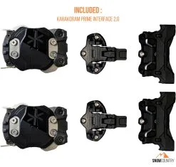 Karakoram Prime X-Carbon W 18/19 7 Karakoram Prime X-Carbon W 18/19 -Sac à Dos De Ski incl karakoram 1819 prime split kit 2.0 6