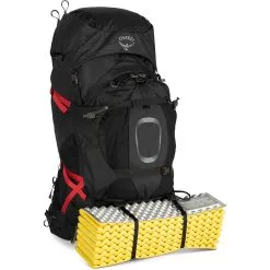 Osprey Aether Plus 100 -Sac à Dos De Ski osprey aether plus 100 s21 detail6 black 2