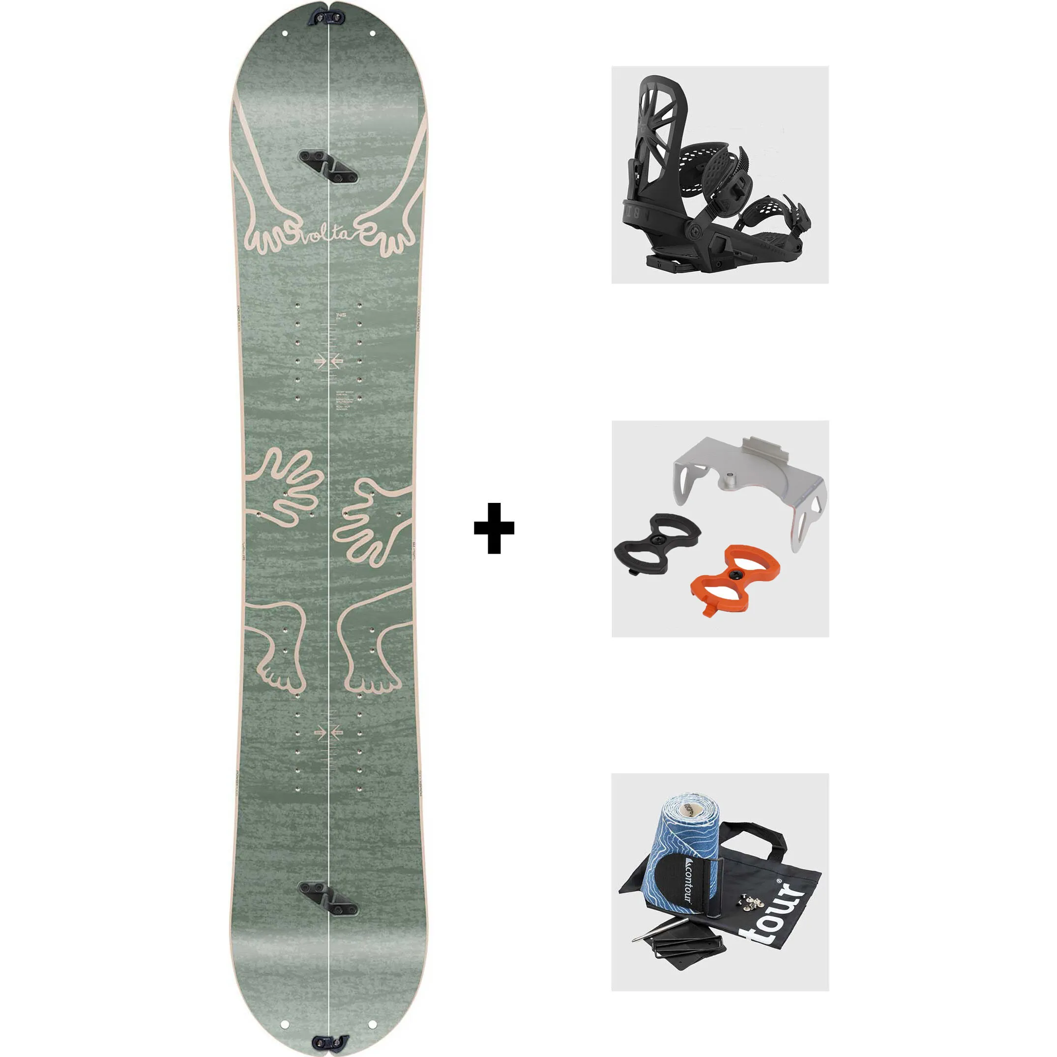 Nitro Volta Splitboard Starter Set 22/23 3 Nitro Volta Splitboard Starter Set 22/23