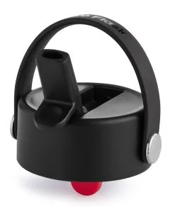 Hydro Flask Wide Mouth Flex Straw Cap Black -Sac à Dos De Ski wfs black open